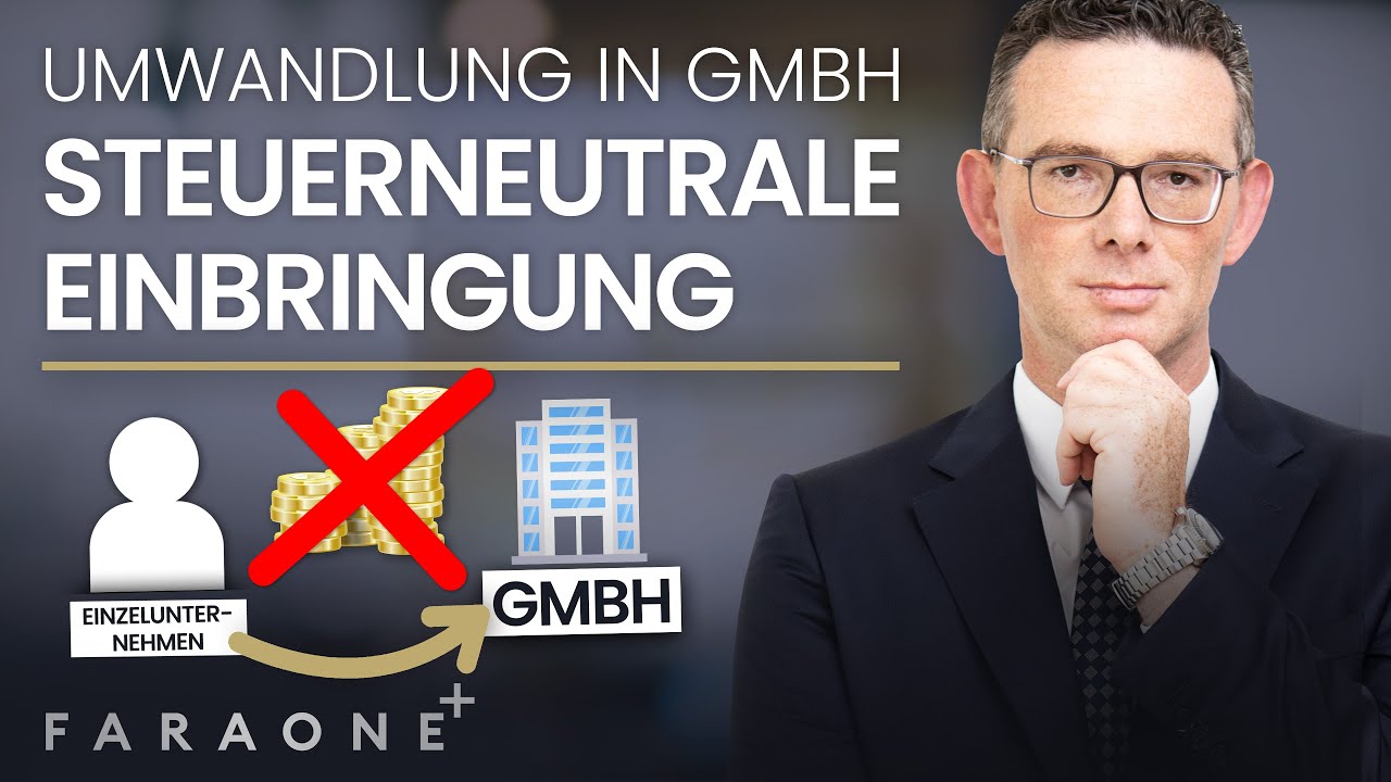steuerneutrale einbringung