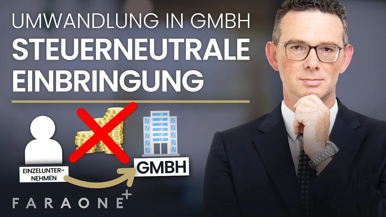 steuerneutrale einbringung